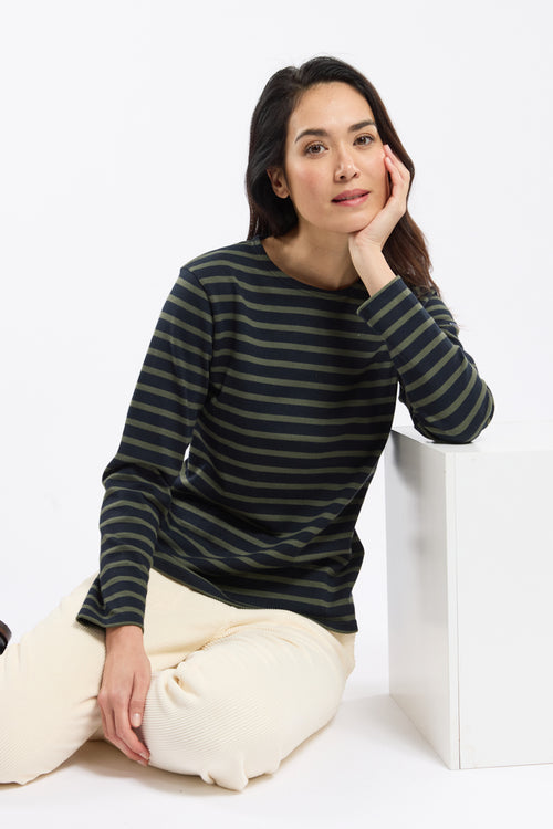 Breton striped shirt - rustic cotton - Armor-lux - 1