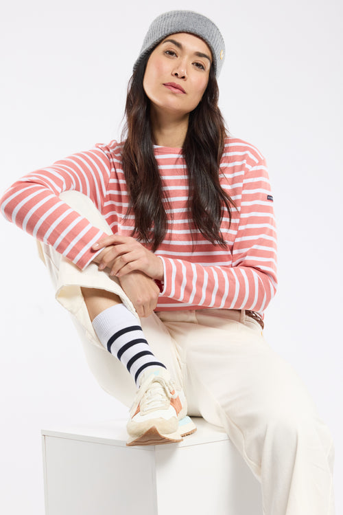 Breton striped shirt - rustic cotton - Armor-lux - 1