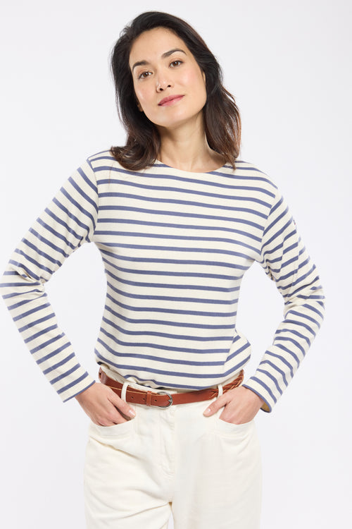 Breton striped shirt - rustic cotton - Armor-lux - 2