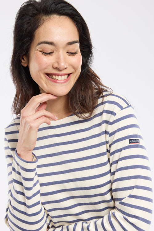 Breton striped shirt - rustic cotton - Armor-lux - 3