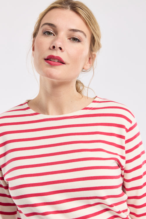 Breton striped shirt - rustic cotton - Armor-lux - 2