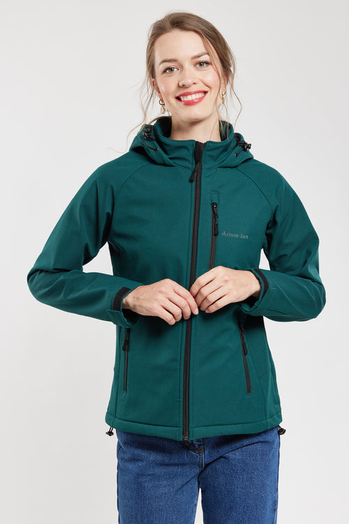Softshelljacke mit Siebdruck - Armor-lux - 1
