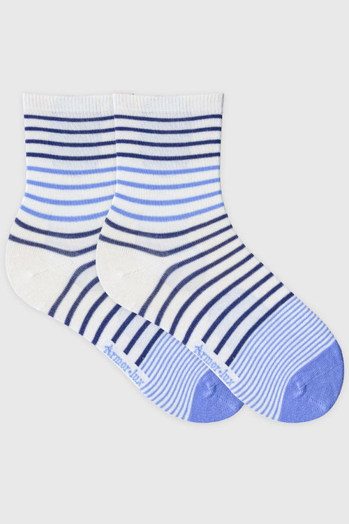Gestreifte Socken - Baumwolle - Armor-lux - 1