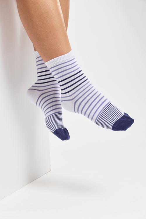 Chaussettes rayées - 35 au 42 - Armor-lux - 1