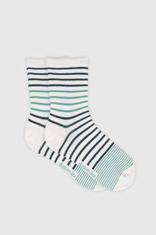 Striped socks – cotton - Armor-lux - 1