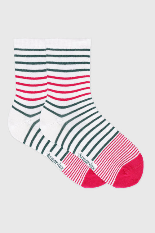 Chaussettes rayées - du 35 au 42 - Armor-lux - 1