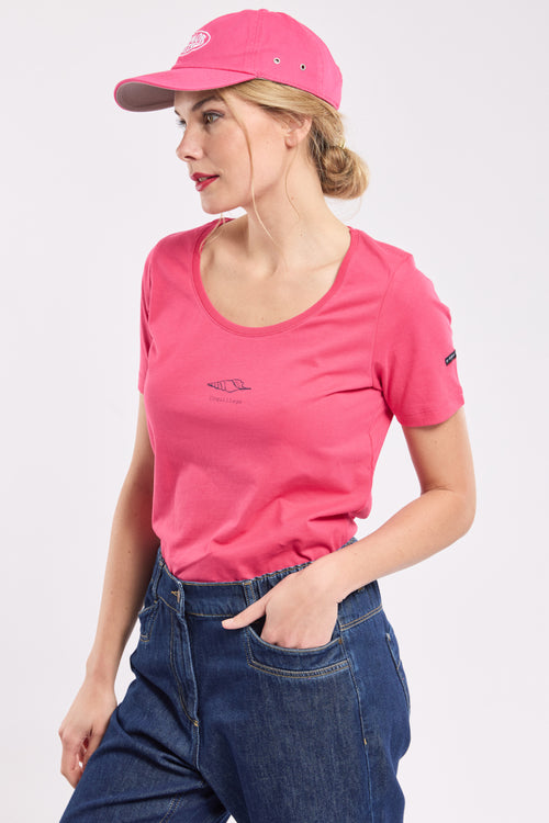 T-shirt uni coquillage - coton - Armor-lux - 4