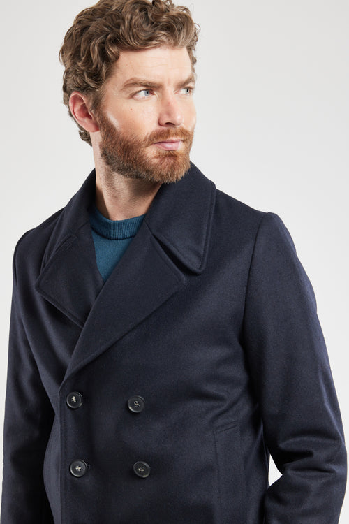 Double-breasted pea coat - wool - Armor-lux - 2