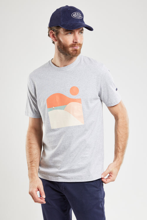 T-shirt horizon - coton léger - Armor-lux - 1