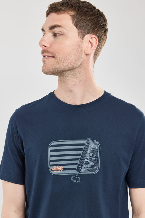 Tin of sardines T-shirt - light cotton - Armor-lux - 1