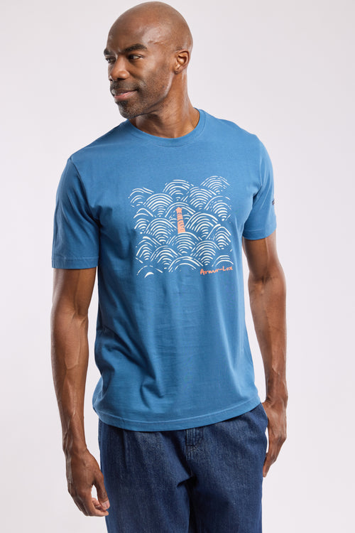 Waves T-shirt - lightweight cotton - Armor-lux - 2