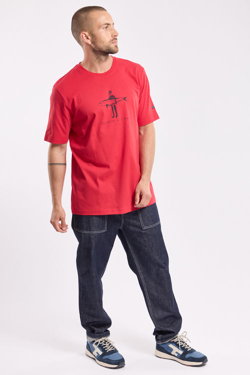 Sardine in the water T-shirt  - lightweight cotton - Armor-lux - 3