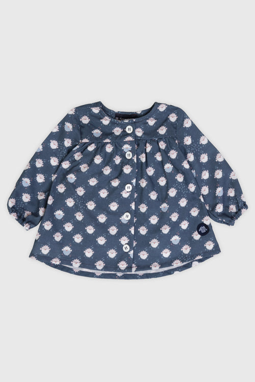 Bedruckte Bluse „Fische“ Baby – Baumwolle - Armor-lux - 1