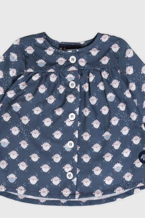 Baby Fish print blouse - cotton - Armor-lux - 3