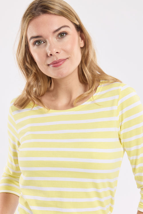 Matrosenshirt mit 3/4-Ärmeln - schwere Baumwolle - Armor-lux - 4