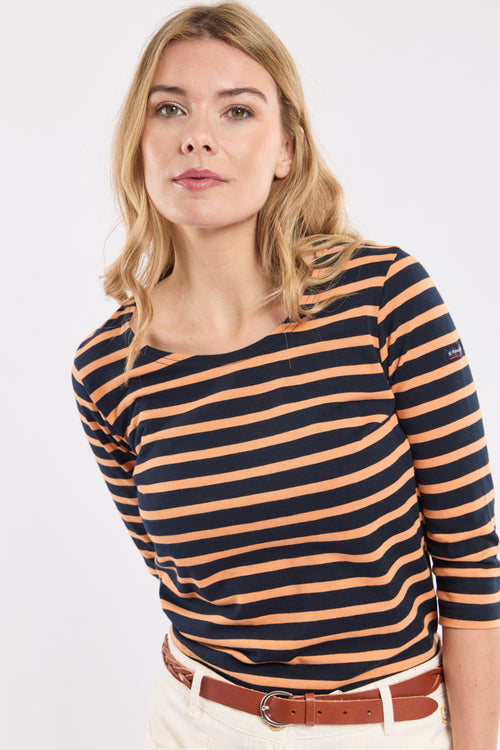 Matrosenshirt mit 3/4-Ärmeln - schwere Baumwolle - Armor-lux - 4