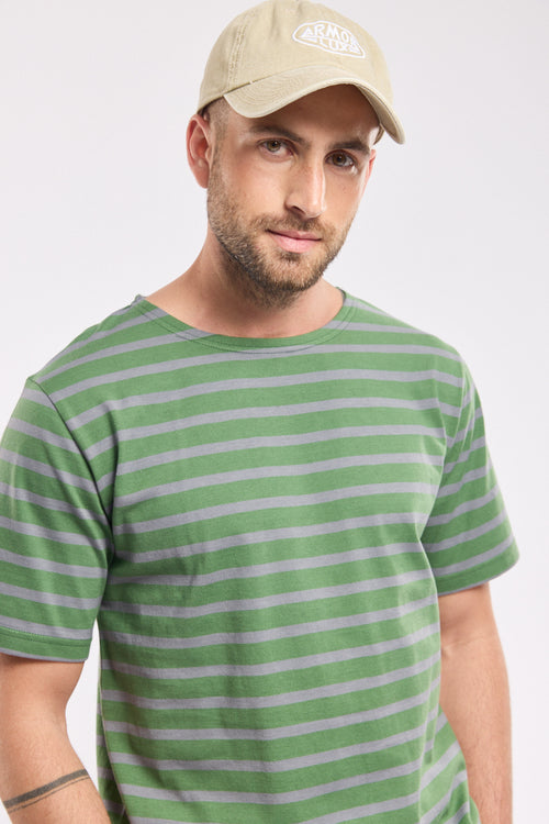 Kurzarm-T-Shirt – schwere Baumwolle - Armor-lux - 4