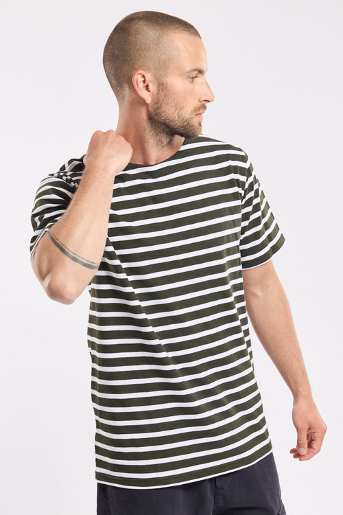 Marinière manches courtes - coton lourd - Armor-lux - 2