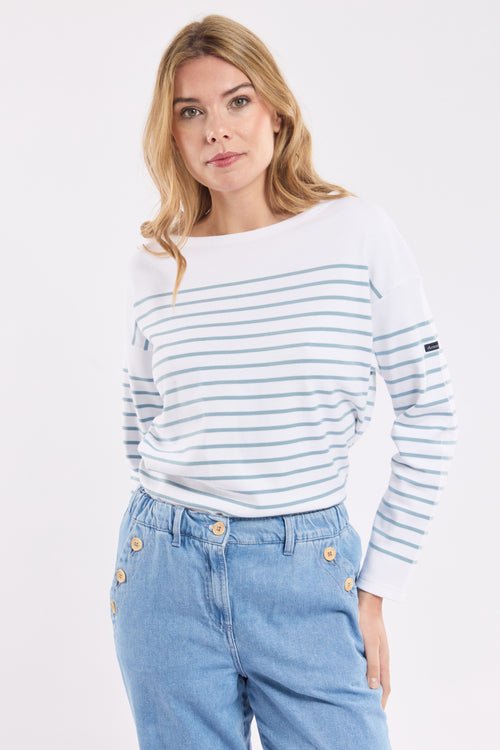 Interlock Breton shirt - cotton - Armor-lux - 1