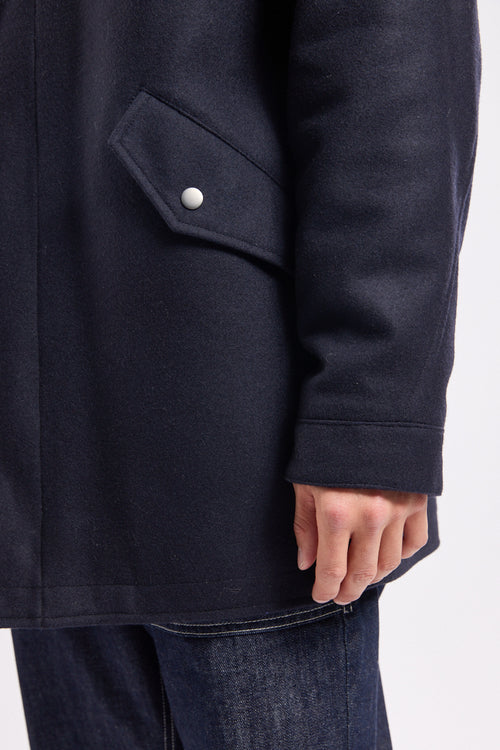 Manteau mi-long Badel - drap de laine - Armor-lux - 4