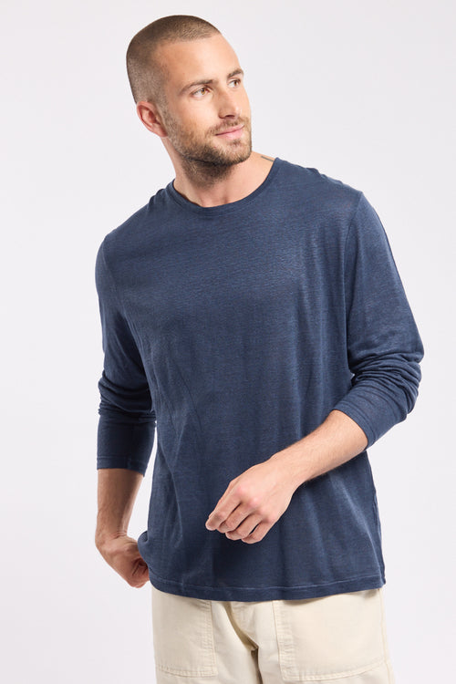 T-shirt manches longues - lin - Armor-lux - 1