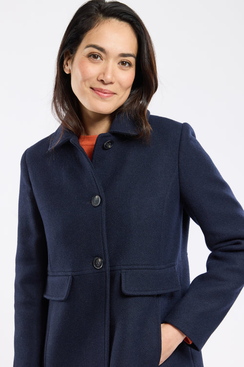 Straight coat - wool cloth - Armor-lux - 3