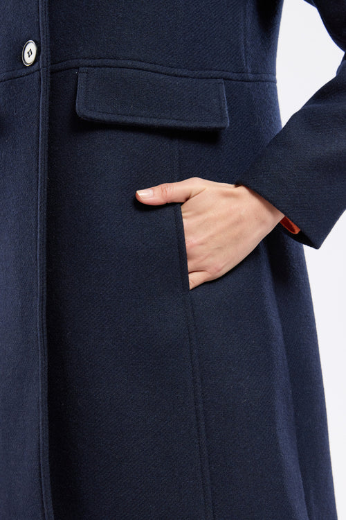 Straight coat - wool cloth - Armor-lux - 4