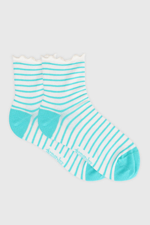Gekräuselte Socken – Baumwolle - Armor-lux - 1