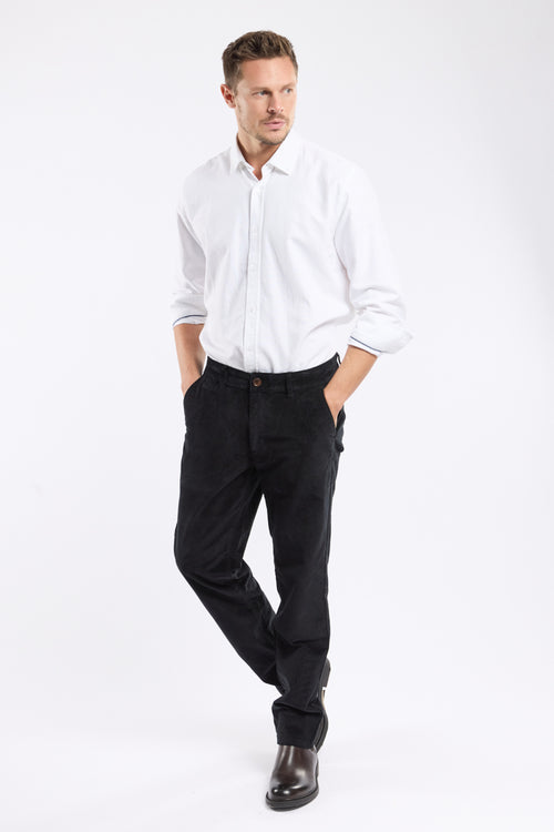 Straight-leg corduroy trousers - cotton - Armor-lux - 1
