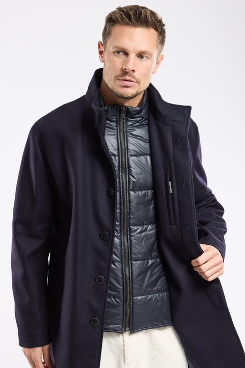 Buttoned coat - wool cloth - Armor-lux - 2