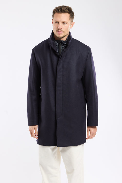 Manteau boutonné - drap de laine - Armor-lux - 3