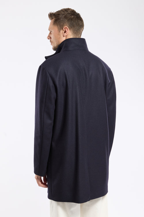 Manteau boutonné - drap de laine - Armor-lux - 4