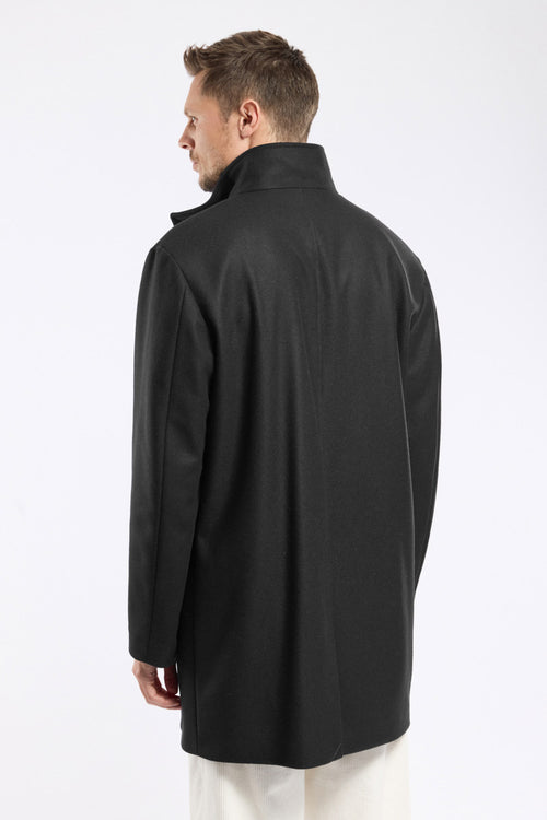 Buttoned coat - wool cloth - Armor-lux - 3