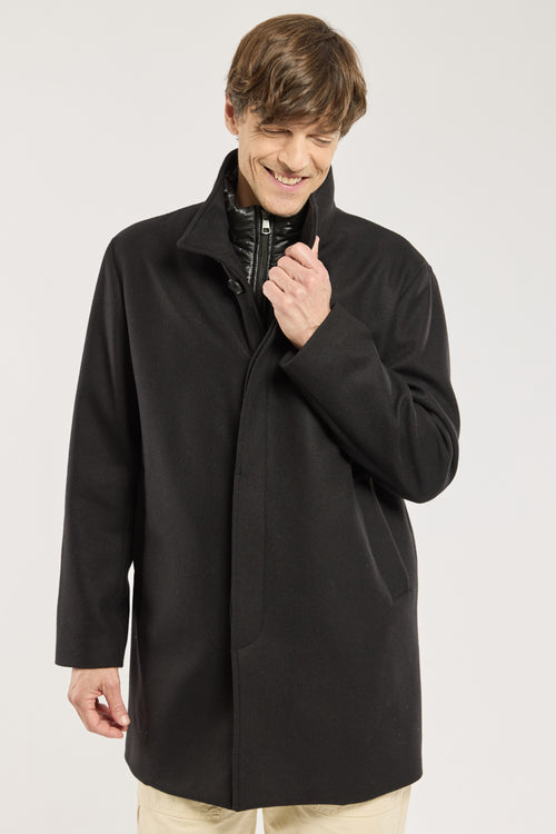 Buttoned coat - wool cloth - Armor-lux - 4