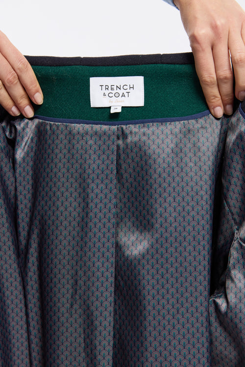 Manteau boutonné à capuche - drap de laine - Armor-lux - 5