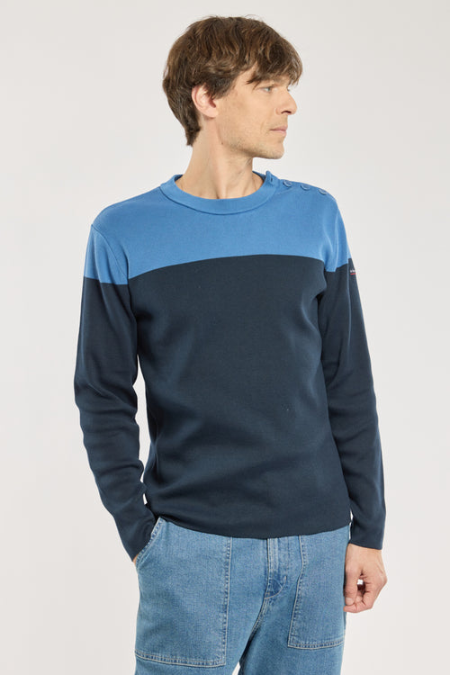 Armor Lux, Pullover Marin Molene Héritage heren, Schep/Chili Armor Lux, Pullover Marin Molene Héritage heren, Schep/Chili