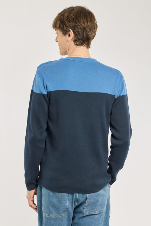 Two-tone fisherman sweater - cotton - Armor-lux - 4