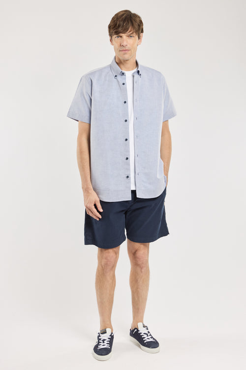 Comfort cut shirt - cotton and linen - Armor-lux - 3