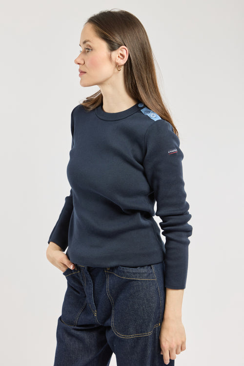 Pull marin uni - coton - Armor-lux - 2