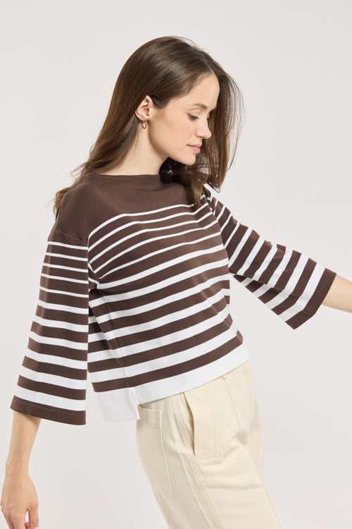 Pull marin Briac Kids - laine Mérinos - Navire ARMOR-LUX Pull marin Briac Kids - laine Mérinos - Navire ARMOR-LUX