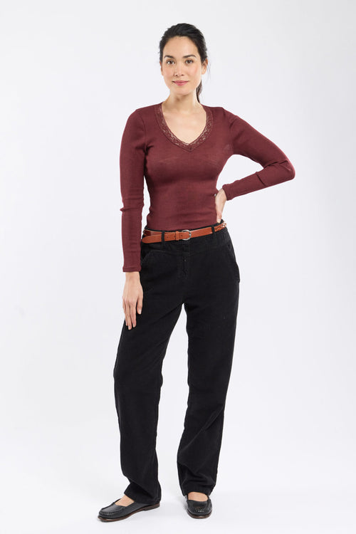 T-shirt manches longues - laine et soie - Armor-lux - 3