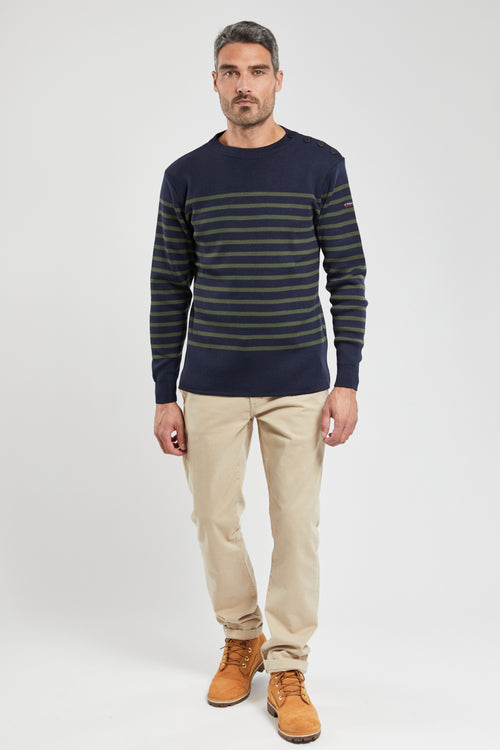 Striped nautical jumper - wool and acrylic - Armor-lux - 3