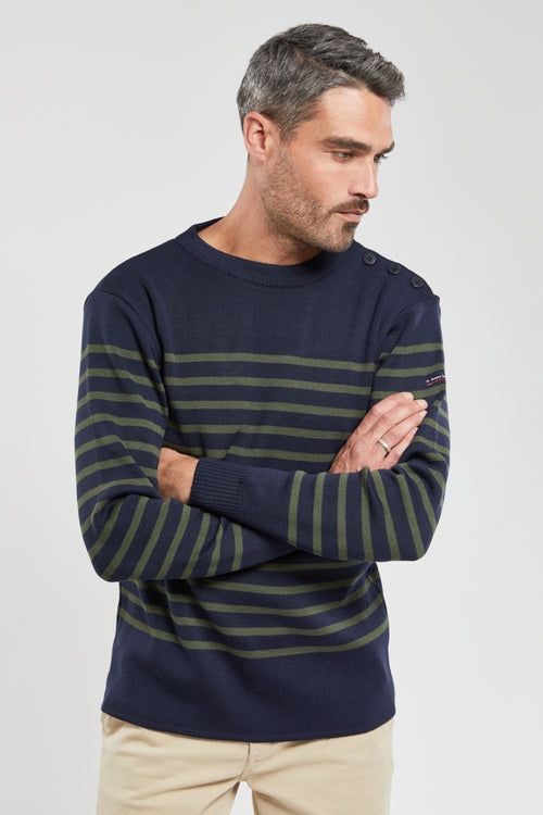Striped nautical jumper - wool and acrylic - Armor-lux - 1