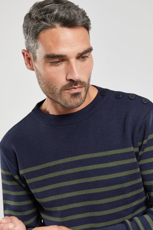 Striped nautical jumper - wool and acrylic - Armor-lux - 2