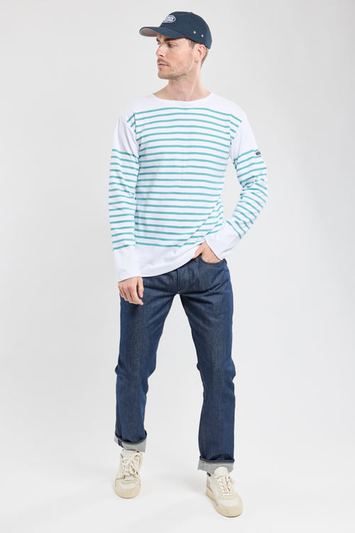 Long-sleeved Breton striped shirt - thick cotton - Armor-lux - 3