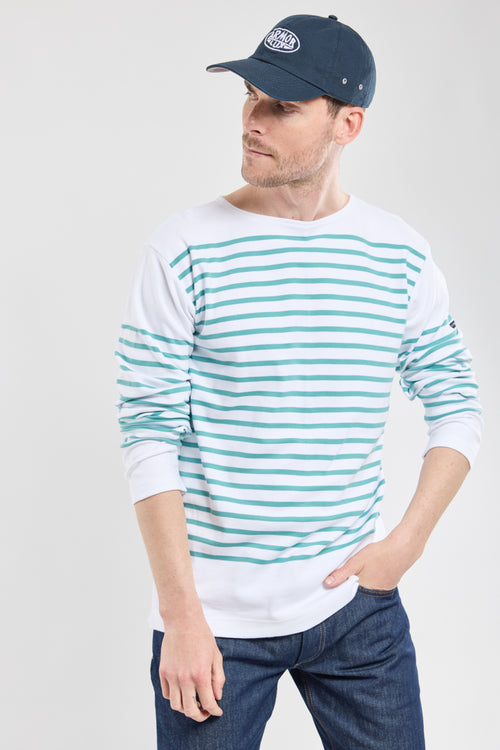Long-sleeved Breton striped shirt - thick cotton - Armor-lux - 4