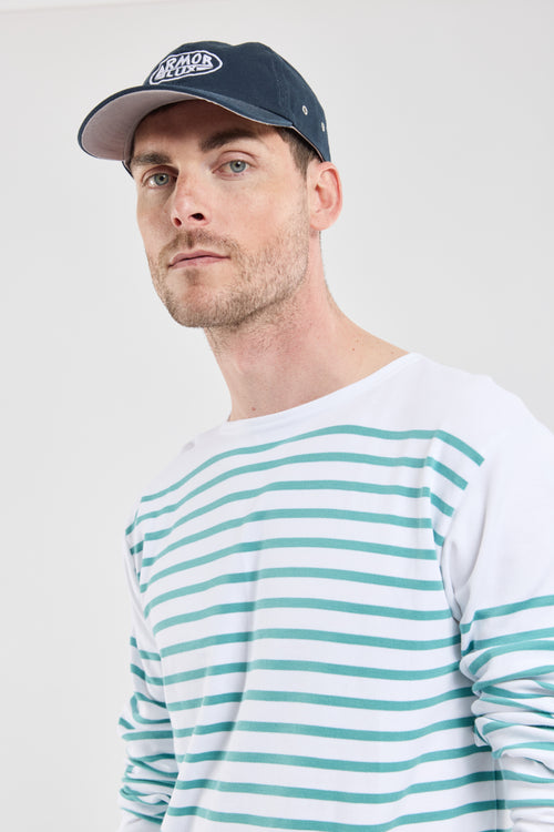 Long-sleeved Breton striped shirt - thick cotton - Armor-lux - 2