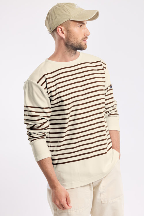 Matrosenshirt Langarm - schwere Baumwolle - Armor-lux - 1