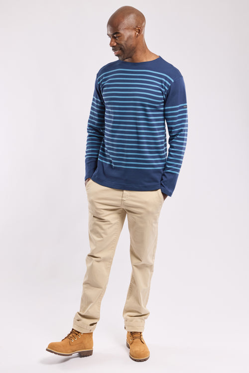 Long-sleeved Breton striped shirt - thick cotton - Armor-lux - 4