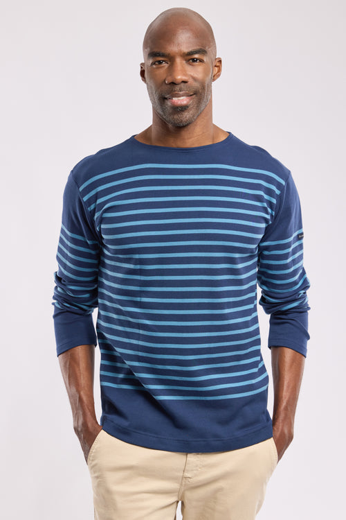 Long-sleeved Breton striped shirt - thick cotton - Armor-lux - 3